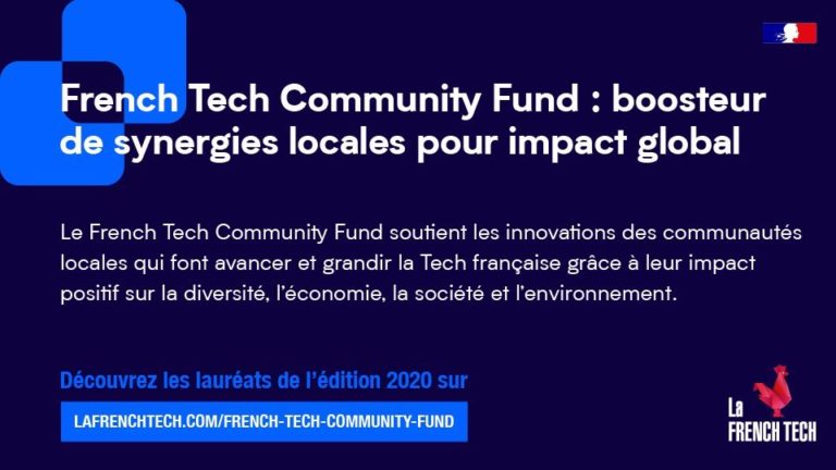 2020French Tech Community Fund : boosteur de synergies locales pour impact global
